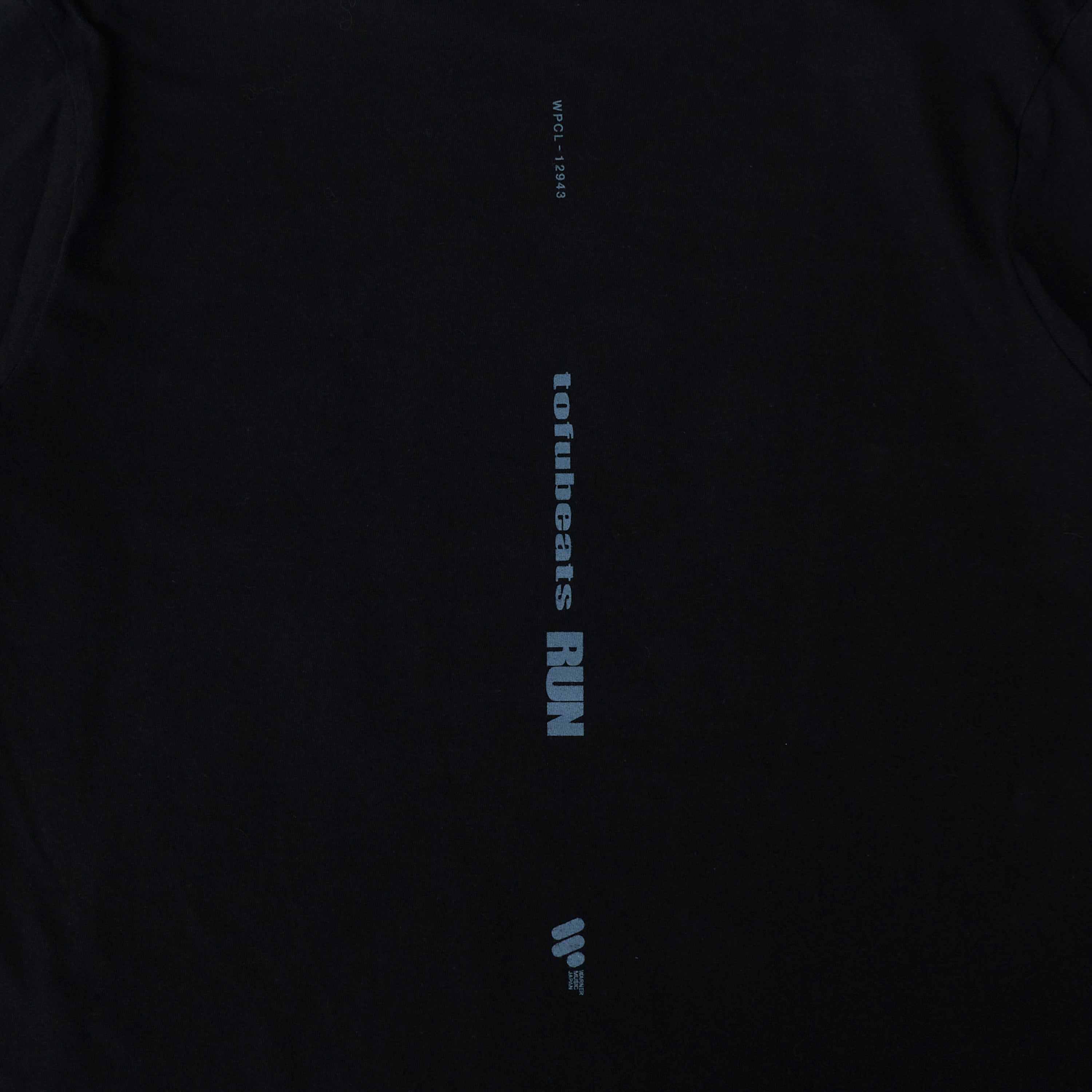 10th anniv. 「RUN」Long Sleeve T-Shirt BLACK
