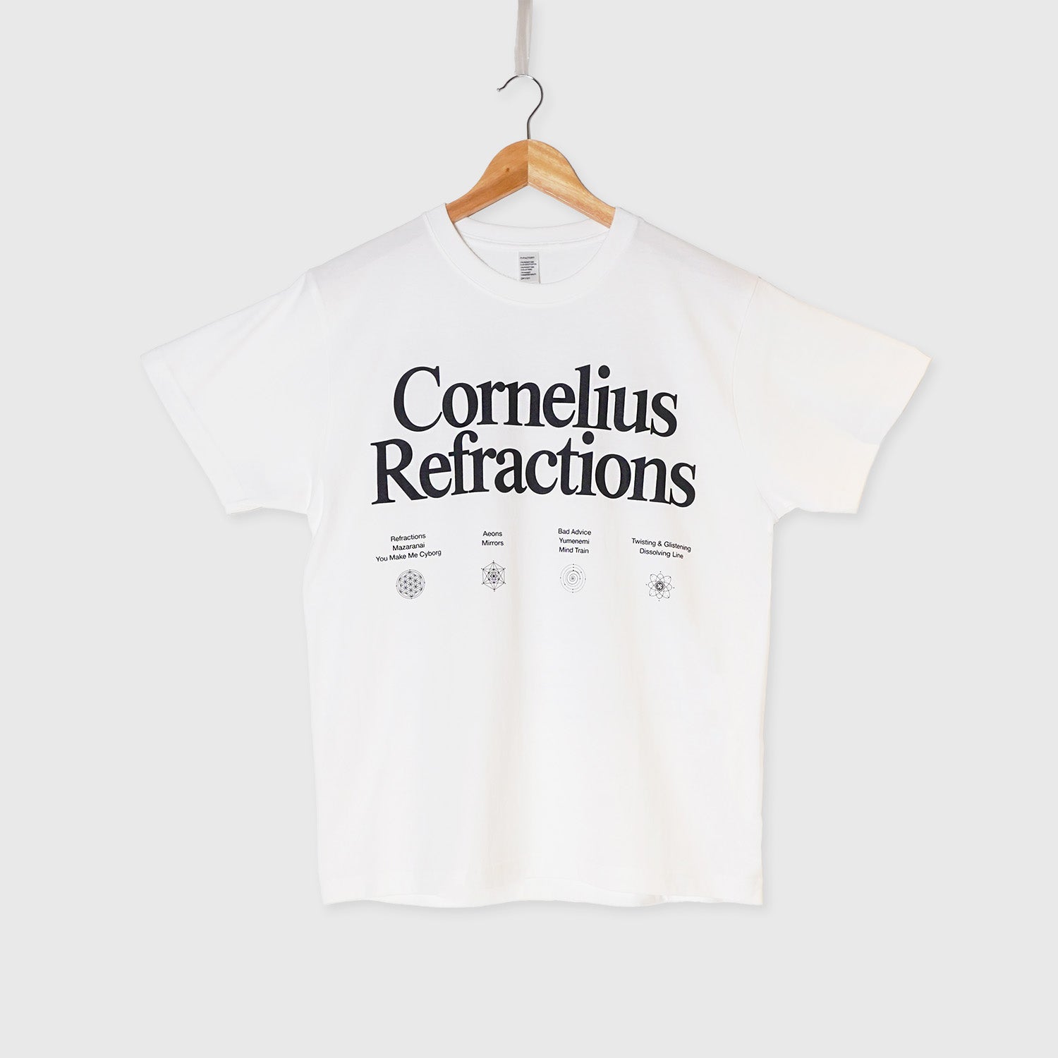 Refractions T-shirt White