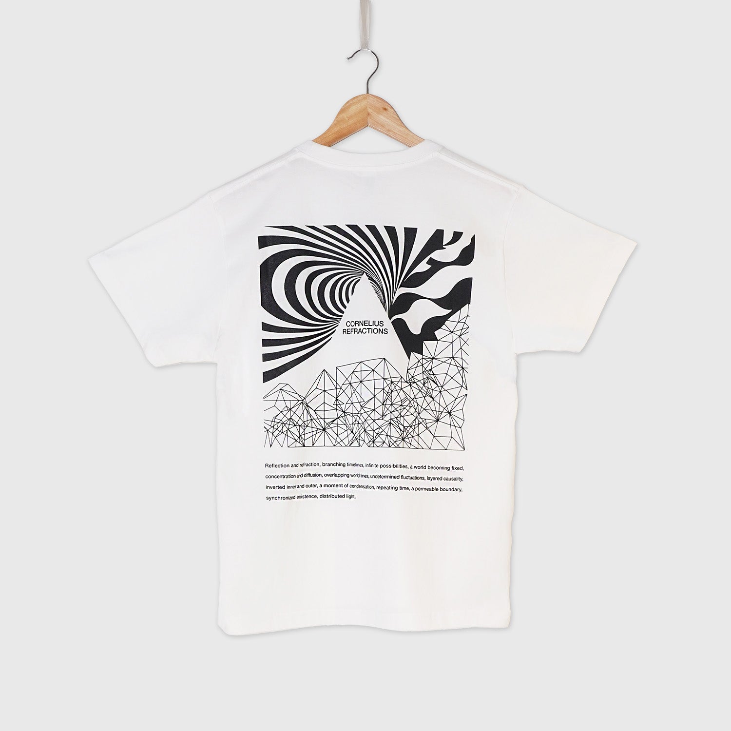 Refractions T-shirt White
