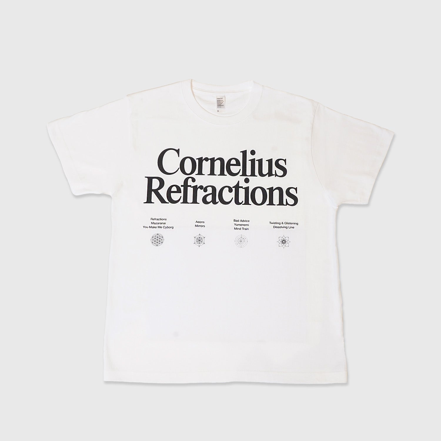 Refractions T-shirt White
