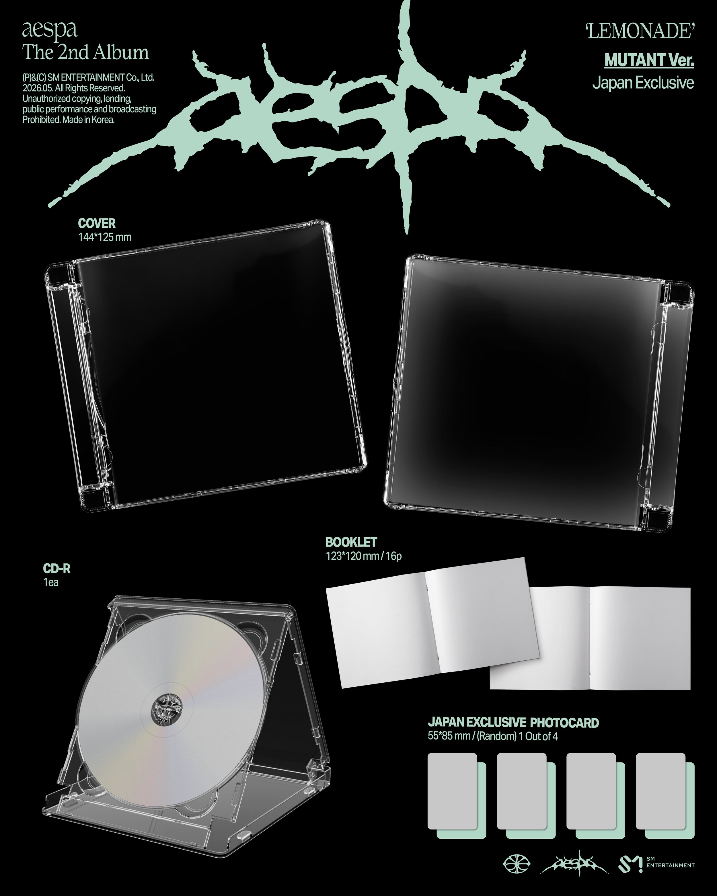 spraynard アルバムセット The 2nd Album 'LEMONADE' (MUTANT Ver. Japan Exclusive) – ワーナー