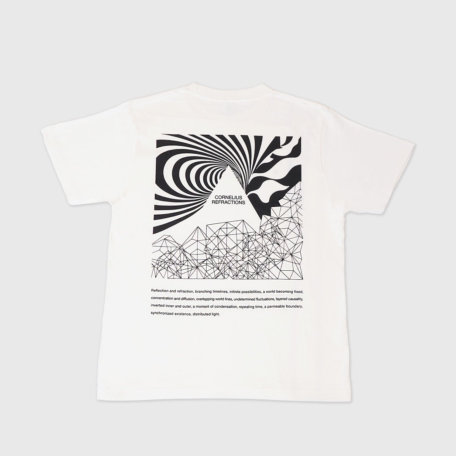 Refractions T-shirt White