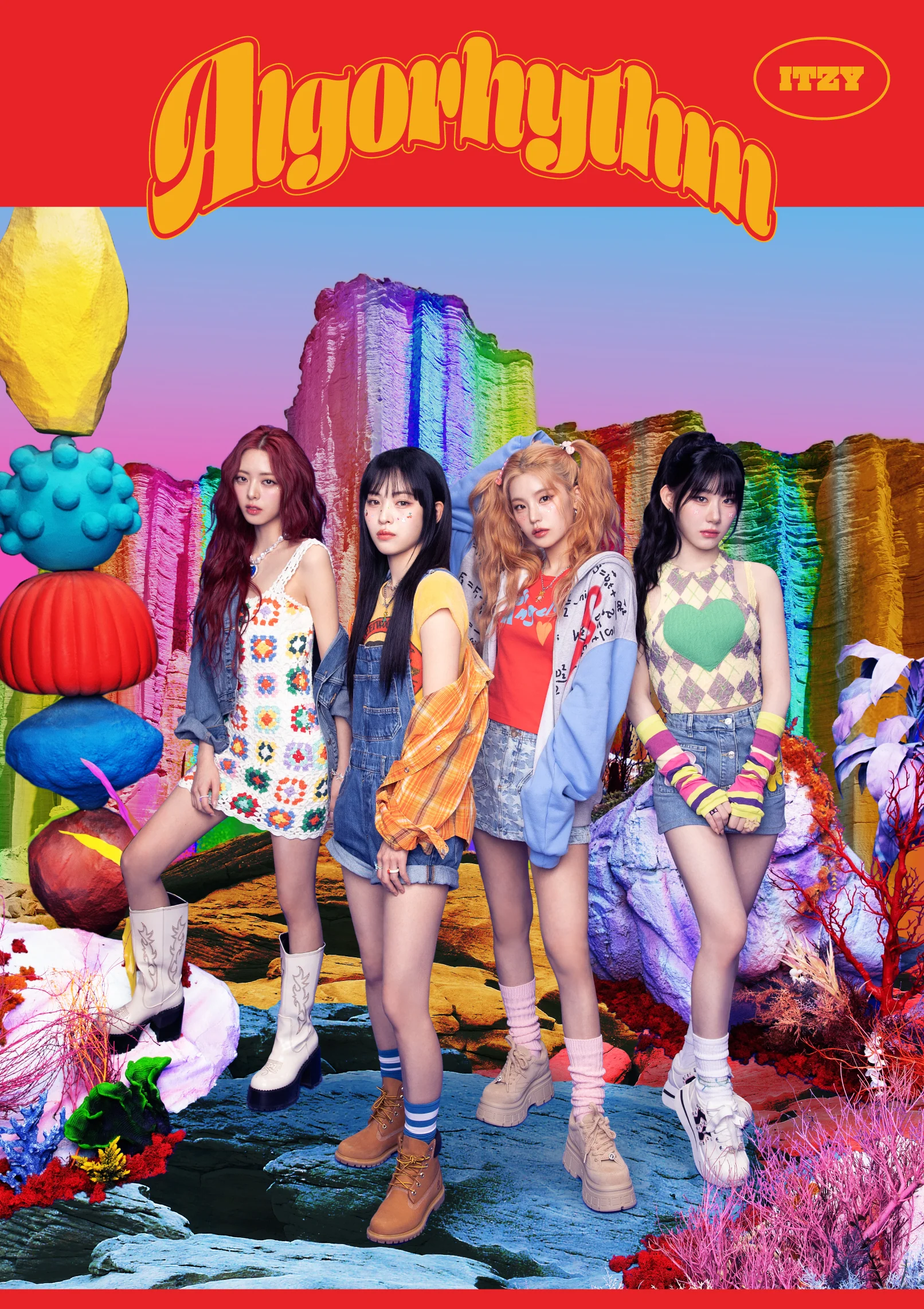 ITZY ワーナー限定応募抽選 C賞 直筆サイン入りポスター CRAZY IN LOVE – ワーナーミュージック・ストア