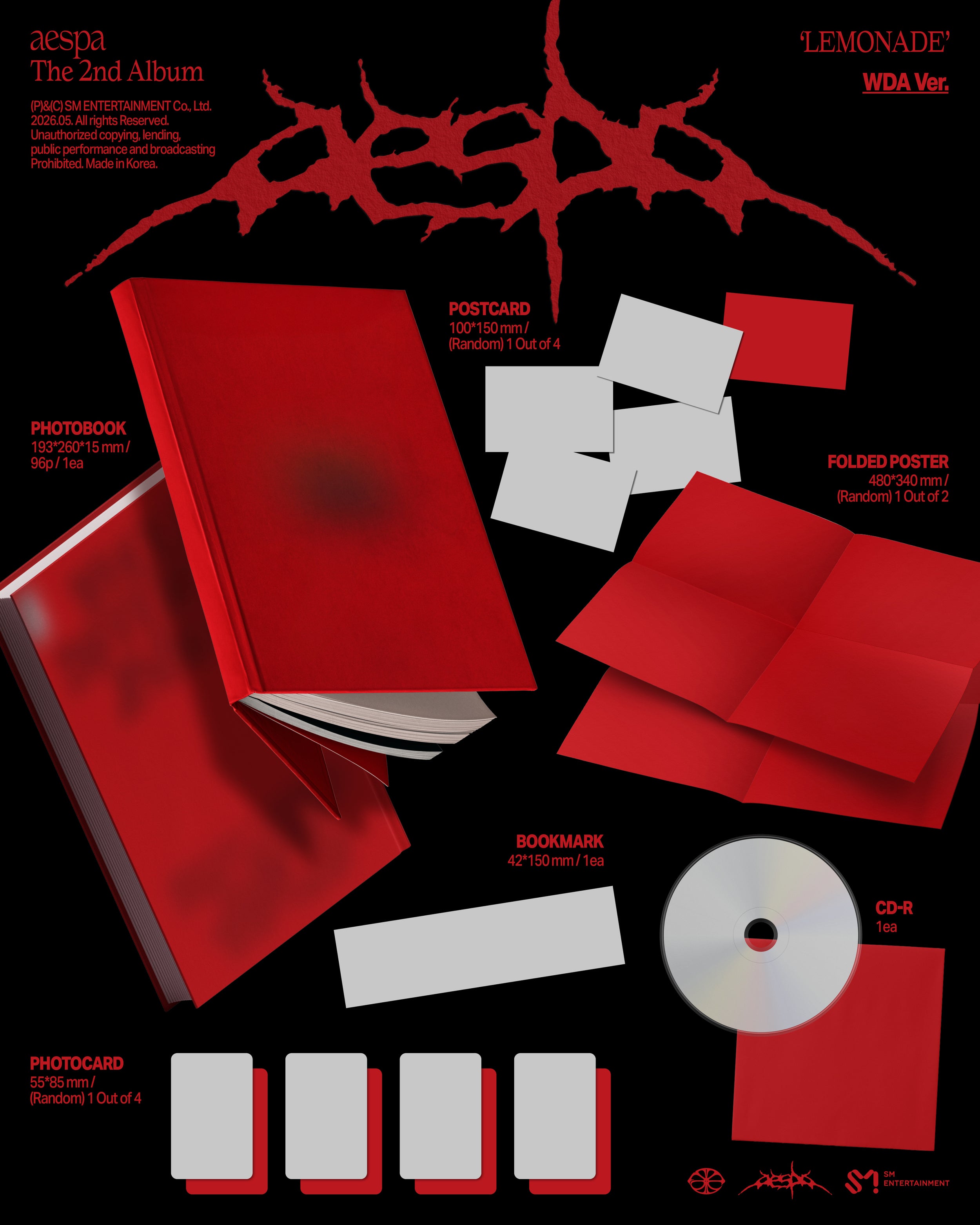 The 2nd Album 'LEMONADE' (WDA Ver.)