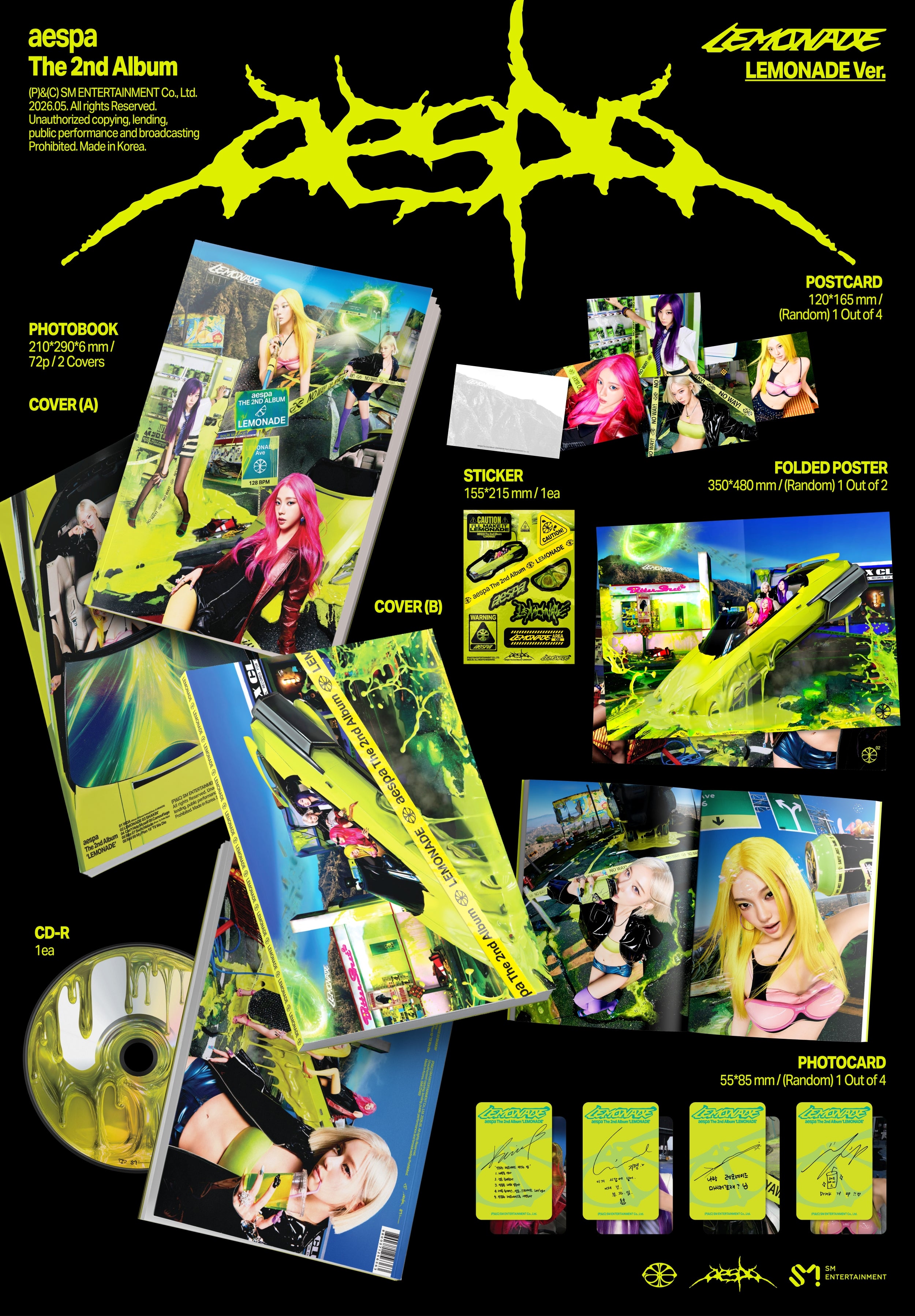The 2nd Album 'LEMONADE' (LEMONADE Ver.) – ワーナーミュージック