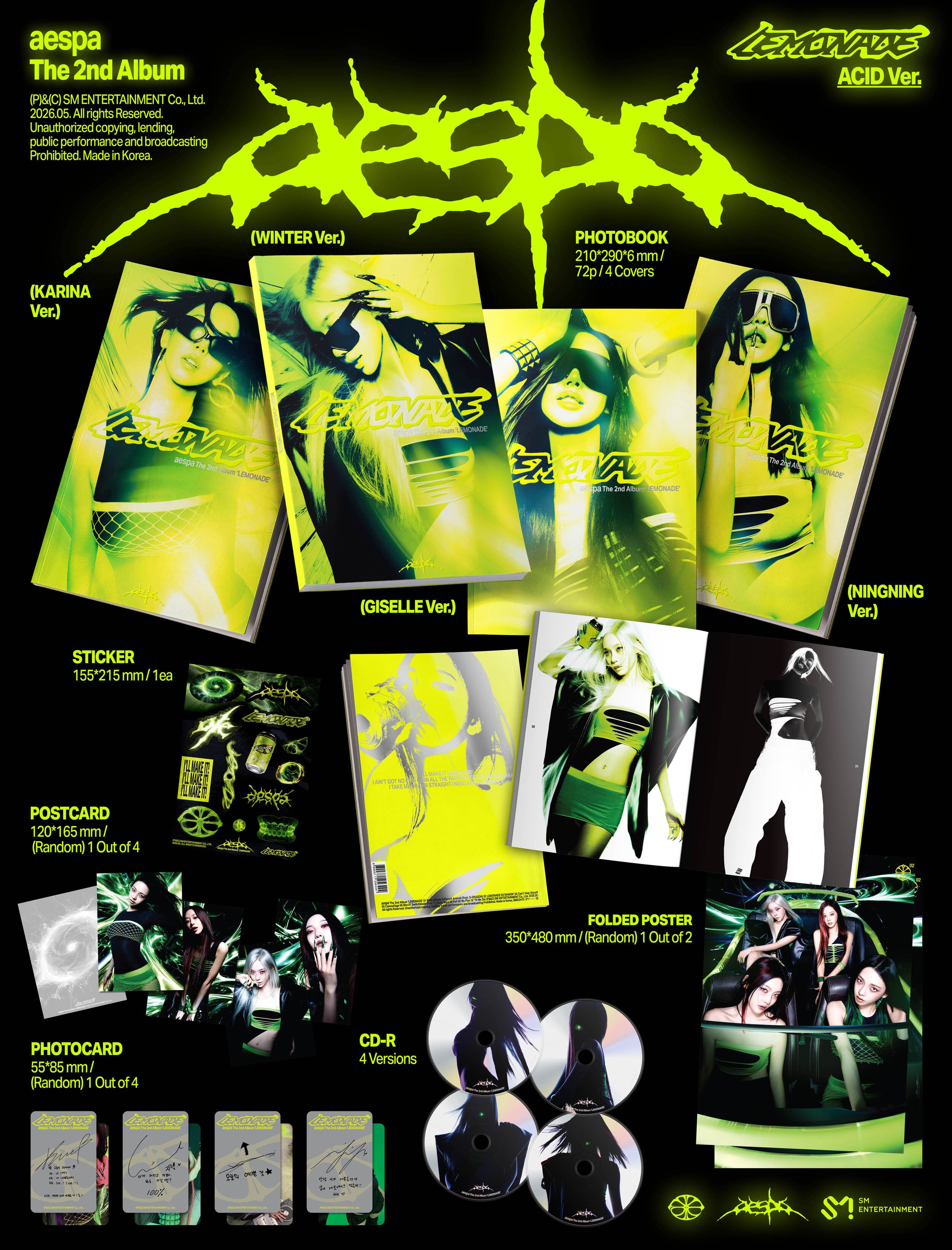 The 2nd Album 'LEMONADE' (ACID Ver.) – ワーナーミュージック・ストア