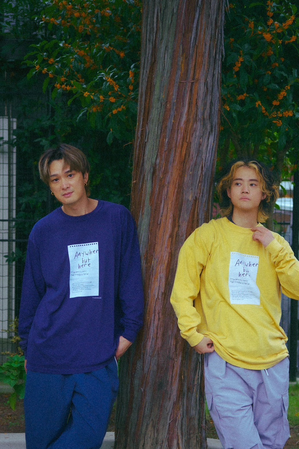 Anywhere but here Long Sleeve[Mustard]