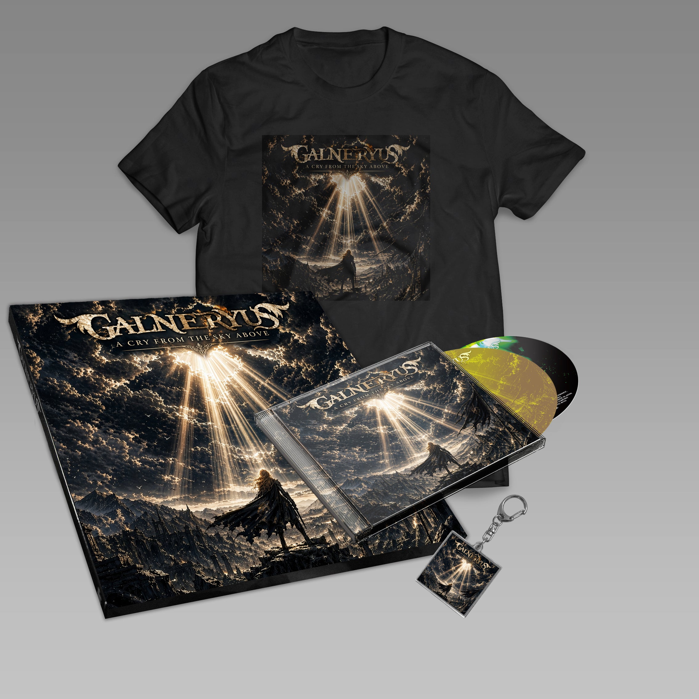 A CRY FROM THE SKY ABOVE 【WMS限定】アクリルキーホルダー＆Tシャツ付き完全生産限定盤（CD＋Blu-ray＋Tシャツ(サイズM)）
