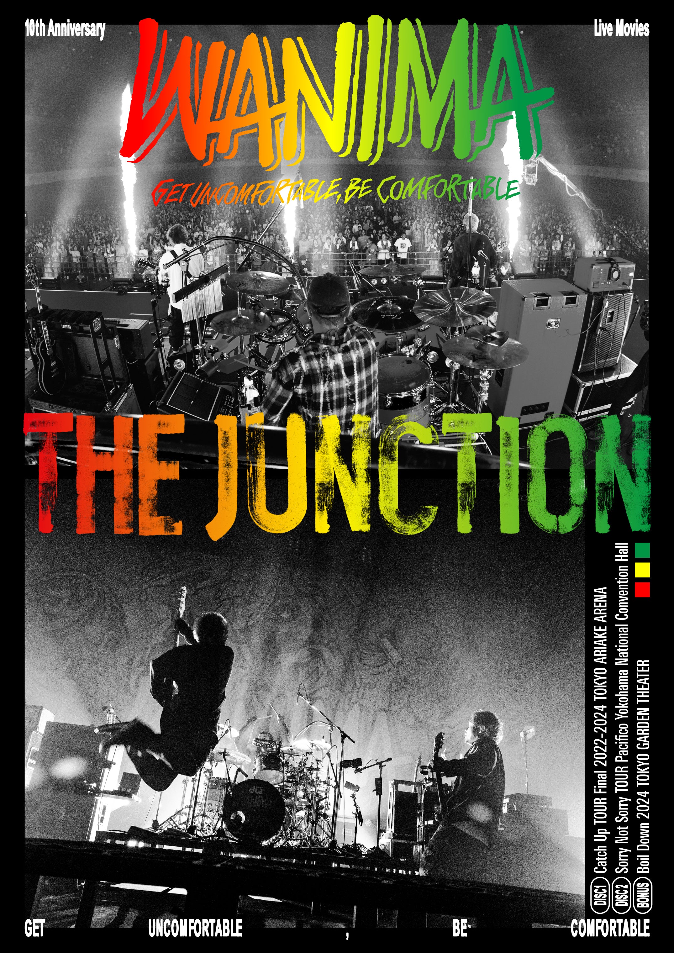 WANIMA 10th Anniversary Live Movies THE JUNCTION　Blu-ray