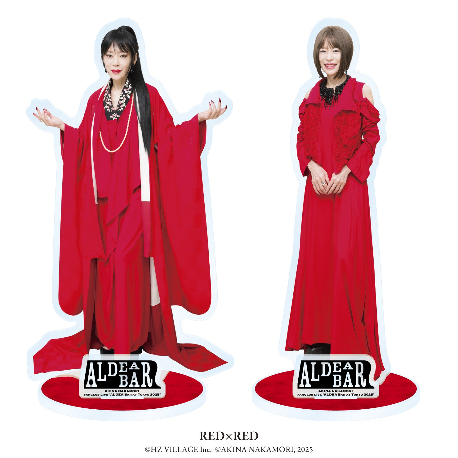 FANCLUB LIVE「ALDEA Bar at Tokyo 2025」【2枚組完全生産限定BOX(Blu-ray＋CD＋アクリルスタンド2体[RED×RED]＋ステッカーシートA)】