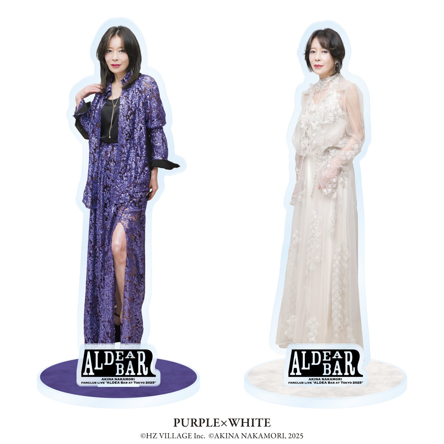 FANCLUB LIVE「ALDEA Bar at Tokyo 2025」【2枚組完全生産限定BOX(Blu-ray＋CD＋アクリルスタンド2体[PURPLE×WHITE]＋ステッカーシートB)】