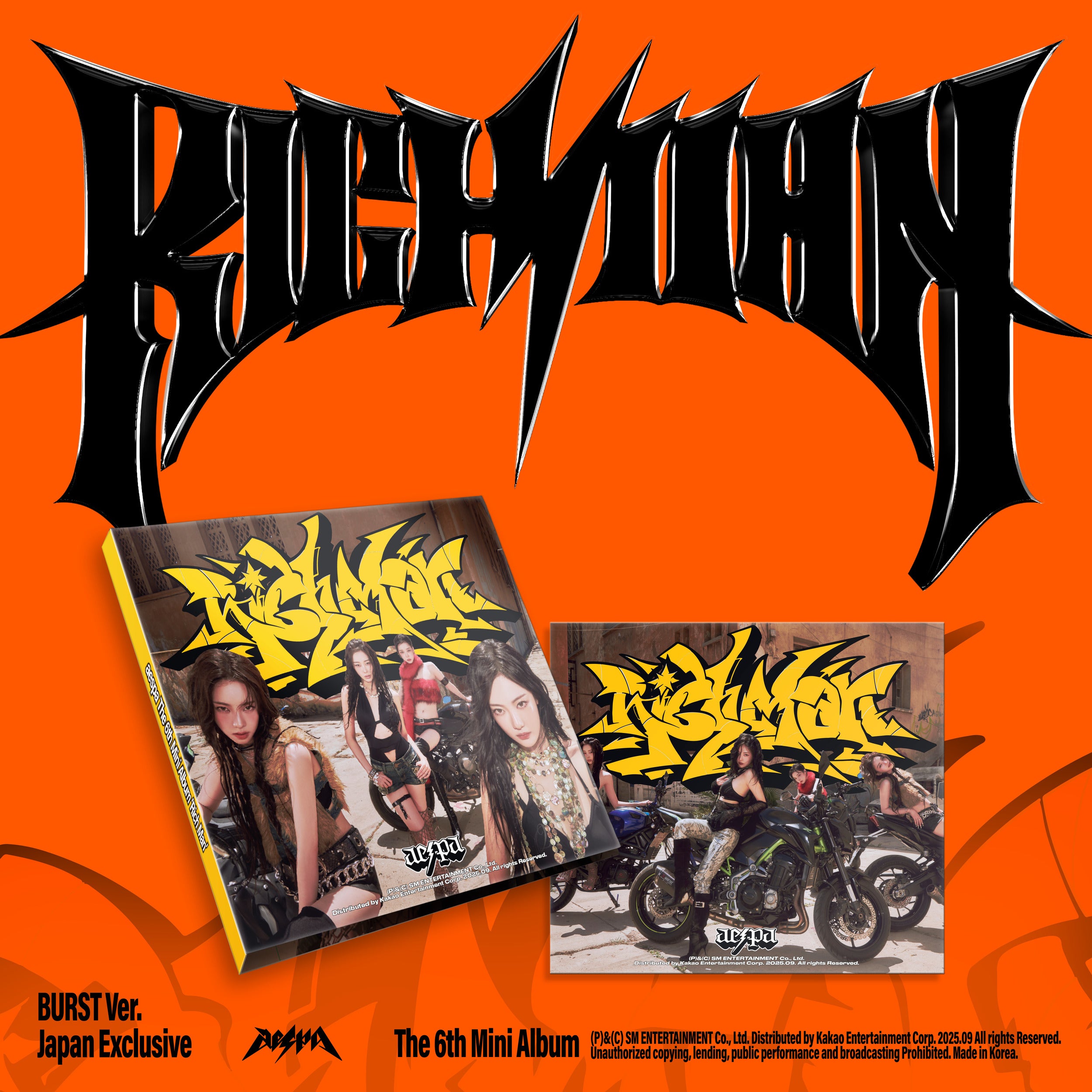 Rich Man - The 6th Mini Album (BURST Ver. Japan Exclusive)