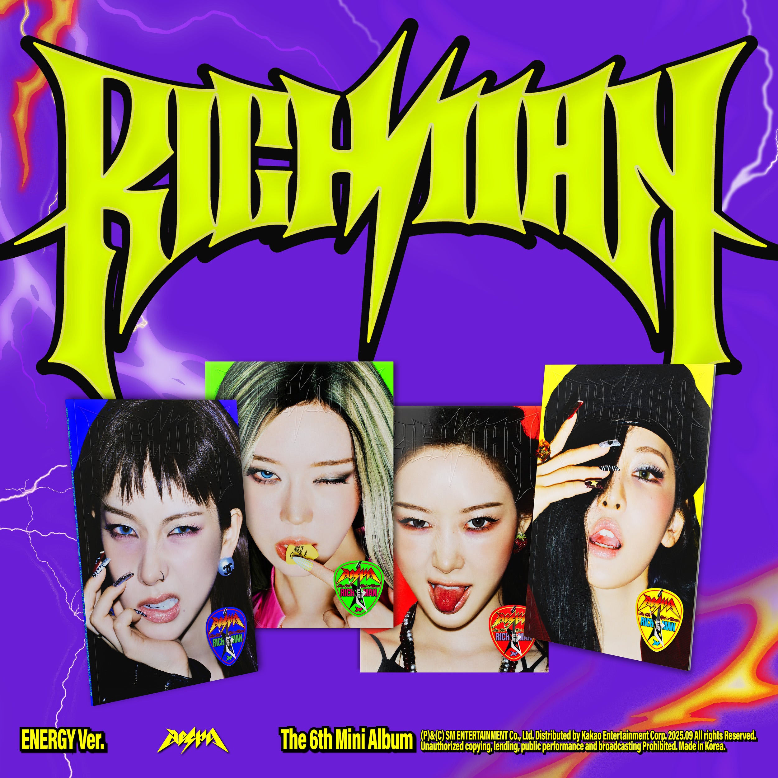 Rich Man - The 6th Mini Album (ENERGY Ver.)