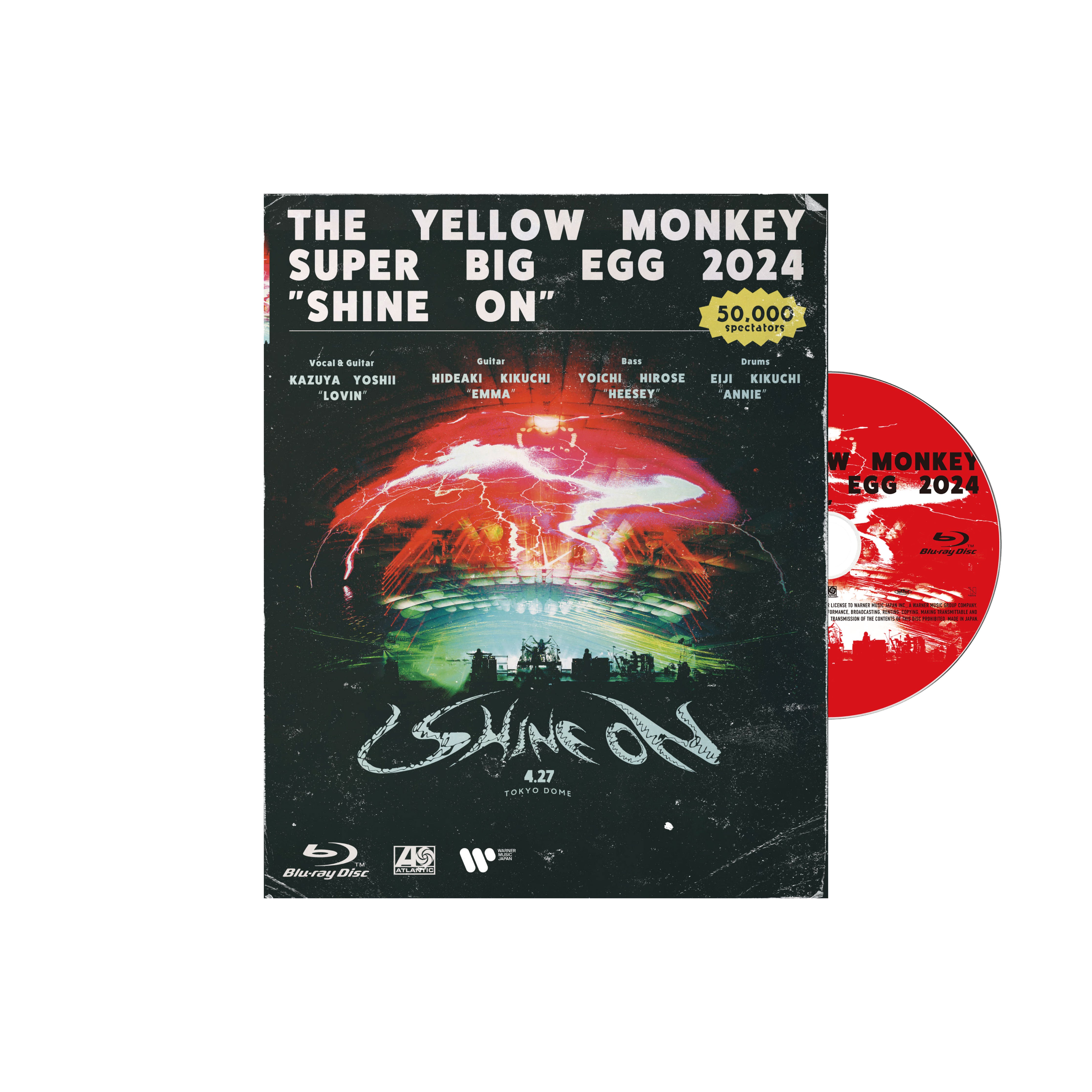 THE YELLOW MONKEY SUPER BIG EGG 2024“SHINE ON”　Blu-ray