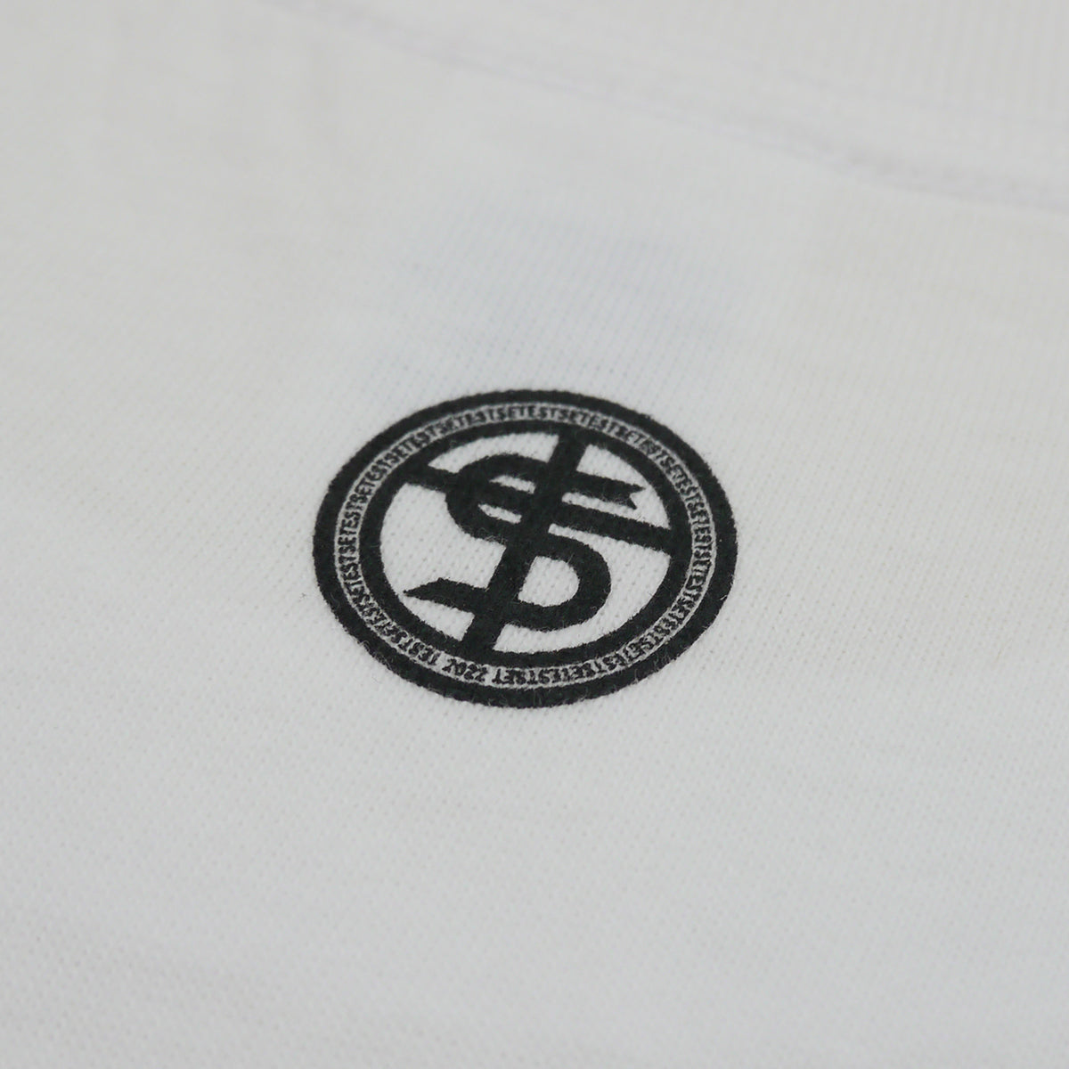 Blockロゴ Tシャツ White
