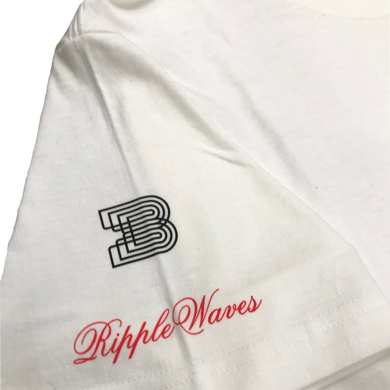 Ripple Waves T-shirt White