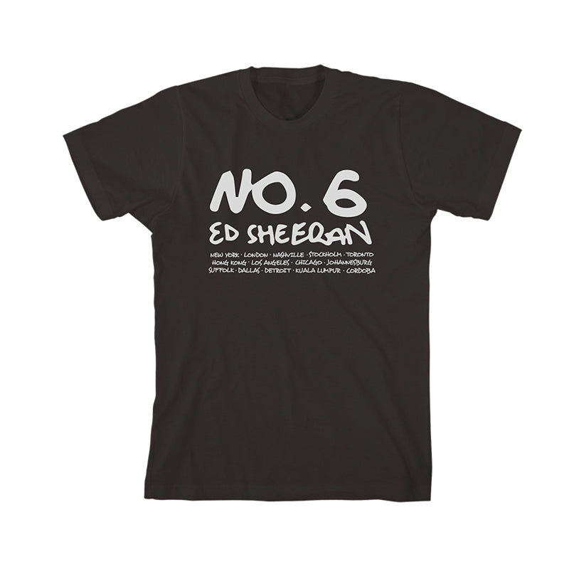 No.6 コラボレーションズ・プロジェクト ・ブラックTシャツ 
