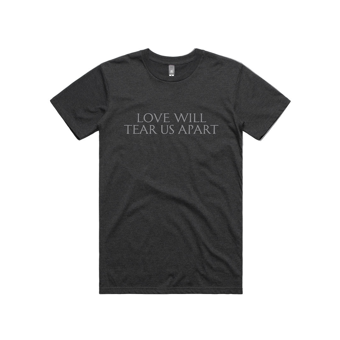 Love Will Tear Us Apart Black Tシャツ