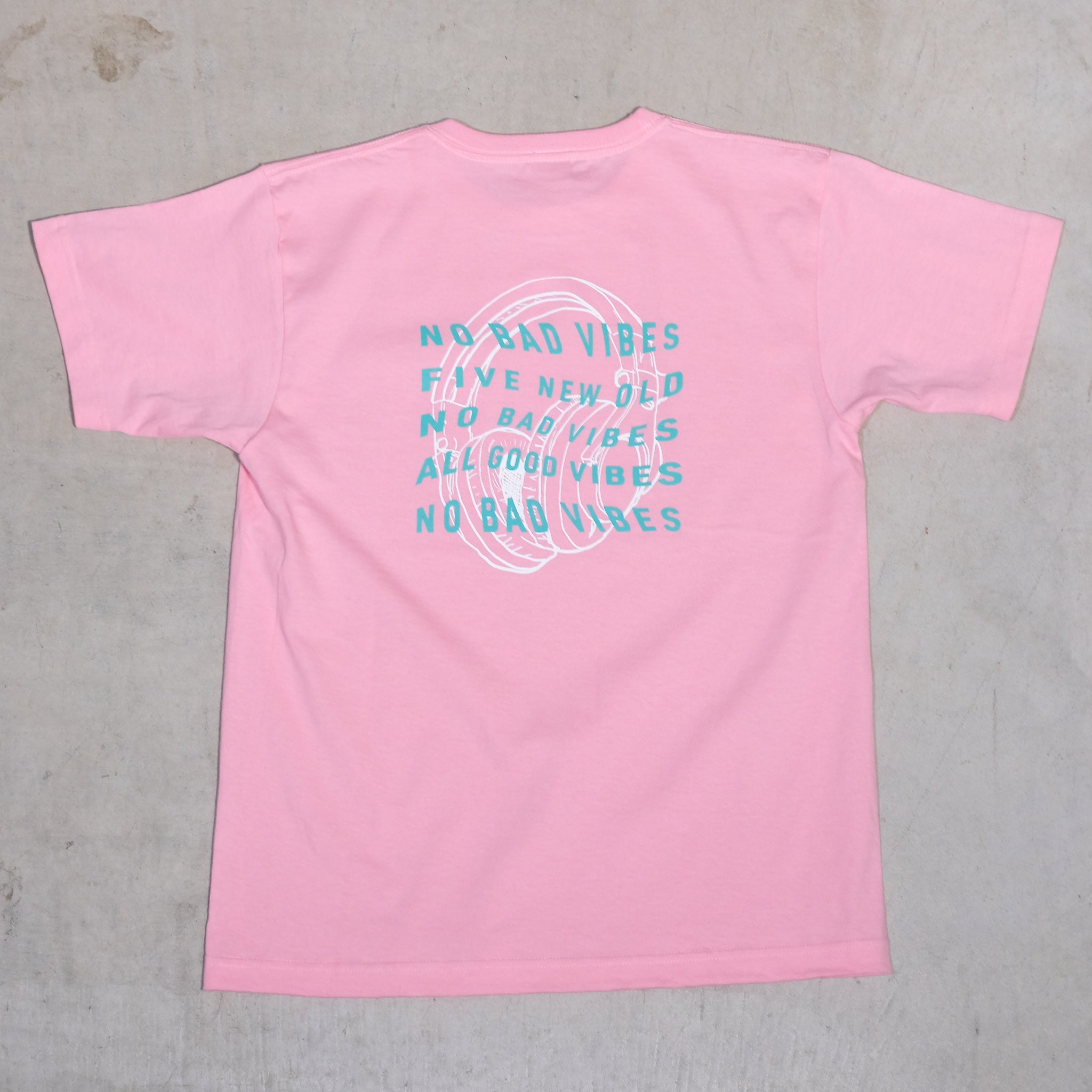 Head Phone T-shirts [Pink]
