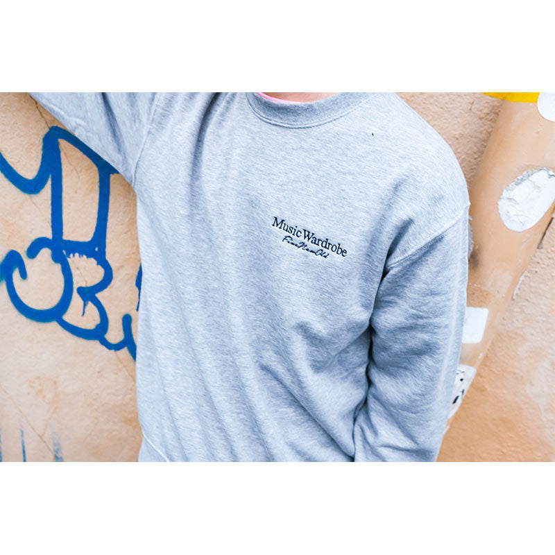 Head Phone Crew Neck Sweat [Black]