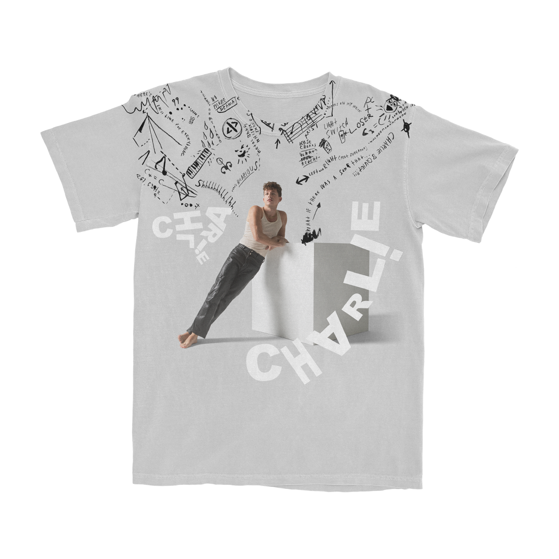 CHARLIE PUTH チャーリープース 2018 ツアー Tシャツ Lサイズ