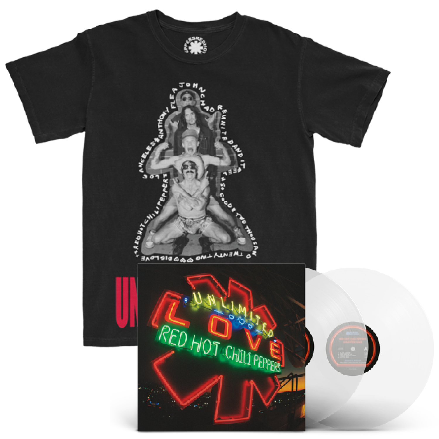 【ストア限定盤】Unlimited Love Store Exclusive Clear Vinyl + T-Shirt セット