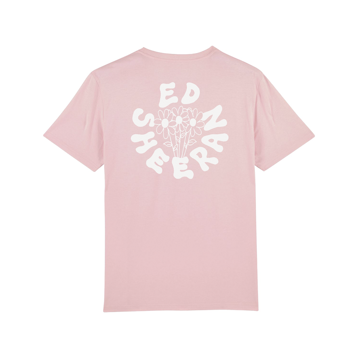 Equals A Bunch Of Flowers T-Shirt Pink