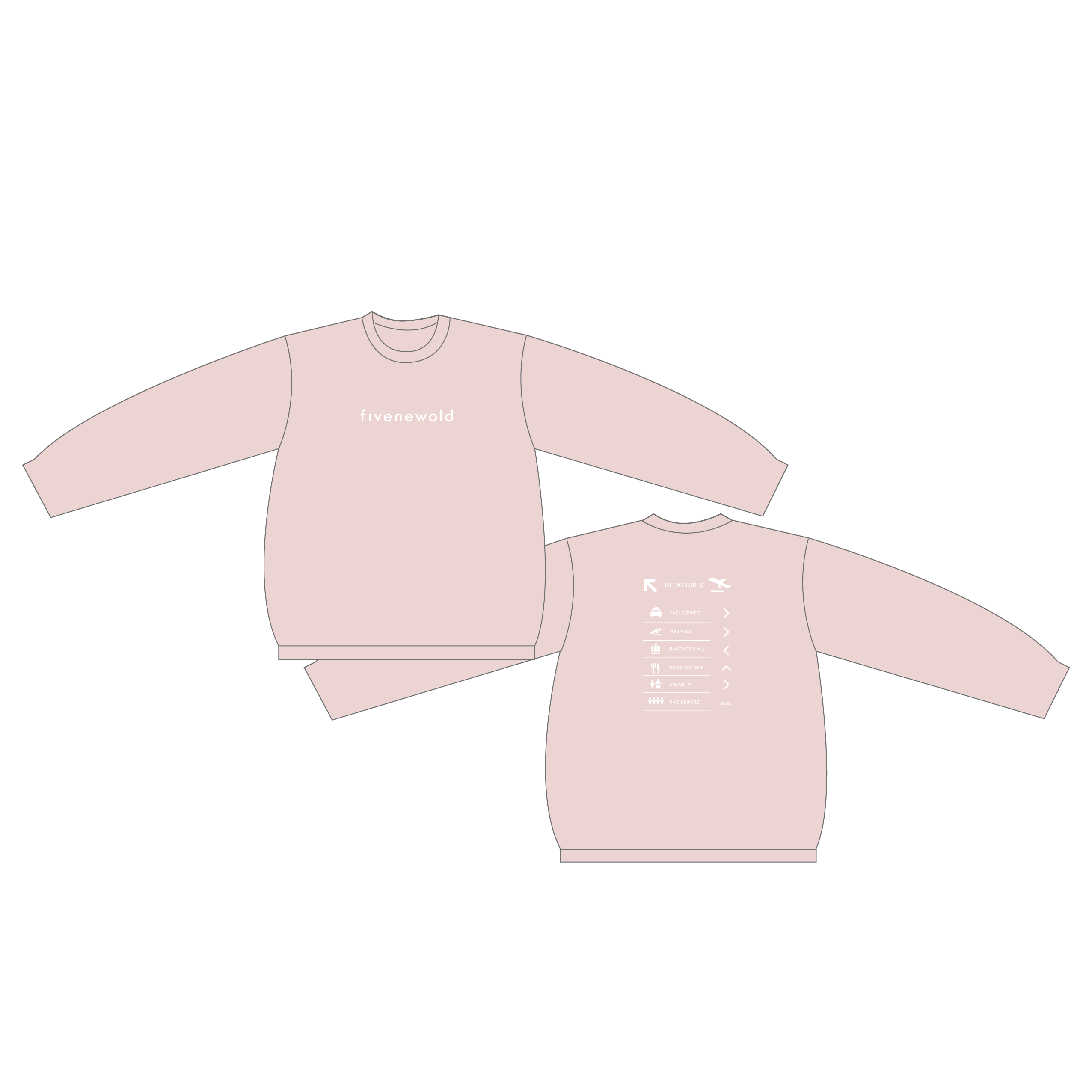 Departure Long Sleeve Shirts[Pink]