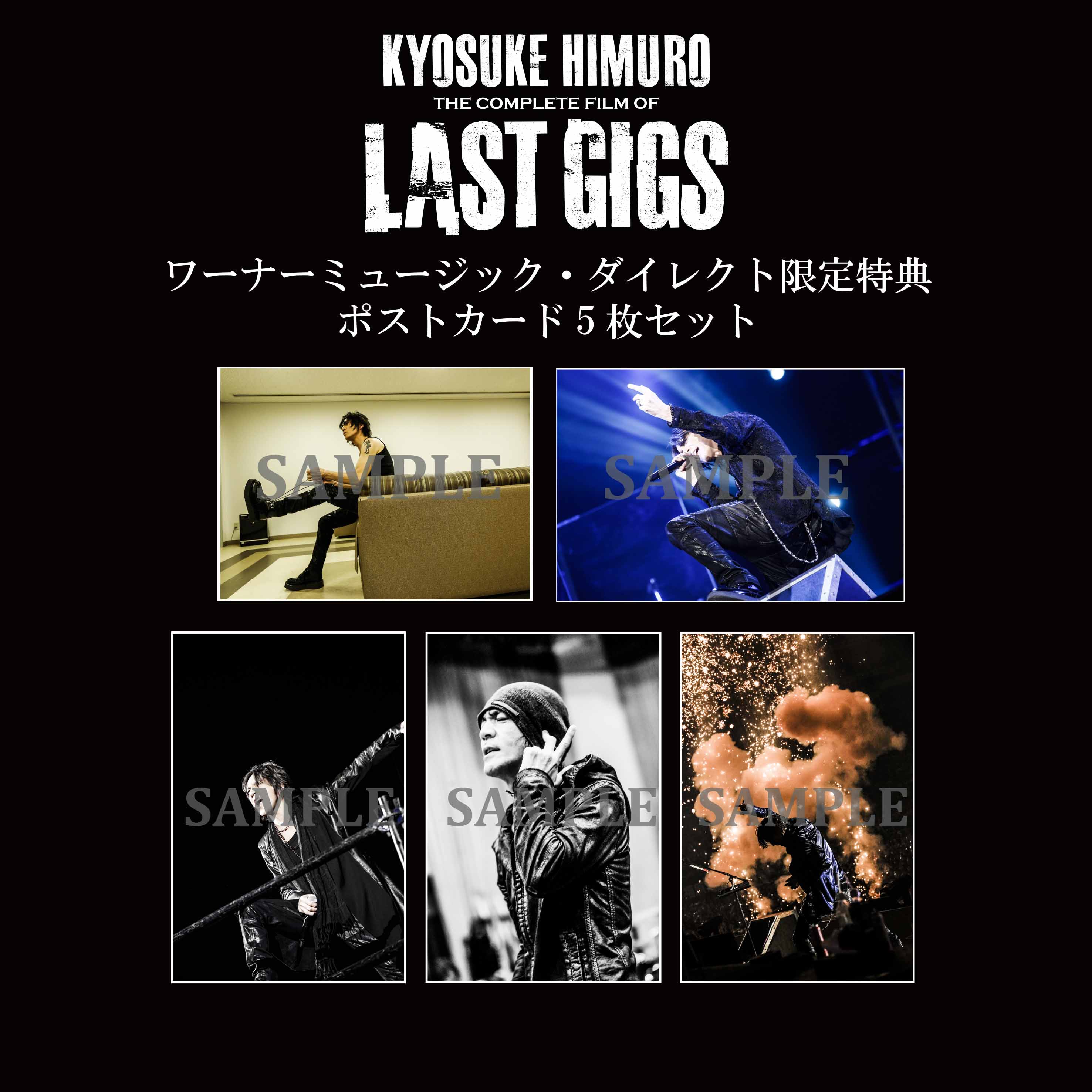 THE COMPLETE FILM OF LAST GIGS（DVD）WMD限定特典付き