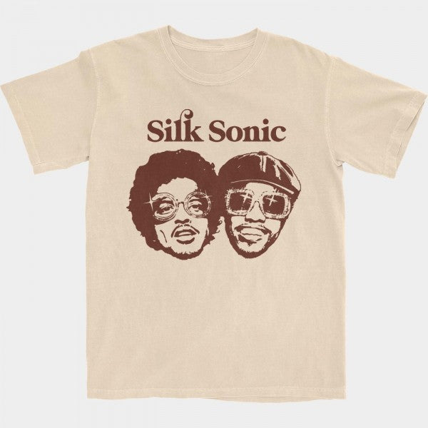 Silk Sonic : Cream T-Shirt